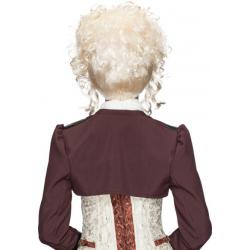 Damespruik Kort Gelokt Blond