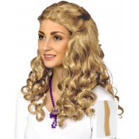 Lokkenpruik Blond