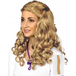 Lokkenpruik Blond