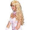 Dames Pruik extra Lang Gekruld Middelblond