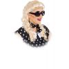 Rock'n Roll Pruik Gekruld Blond
