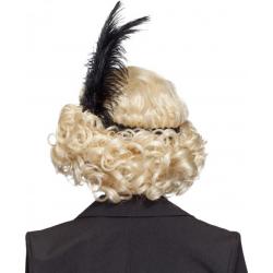 Pruik 20er-jaren Blond met Band