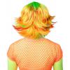 Pruik Kort haar Neon