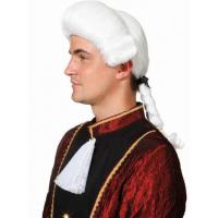Rococo met Gevlochten Staart Wit