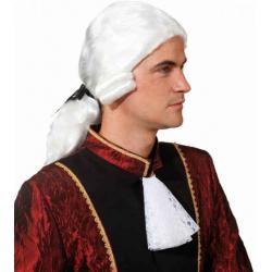 Rococo met Open Staart Wit