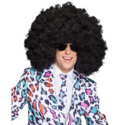 Super Afro Pruik Zwart