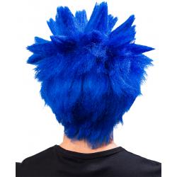 Manga Pruik Heren Blauw