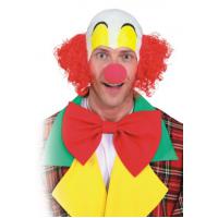 Clowns pruik Rood