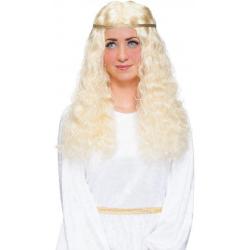 Pruik Kerstkind blond