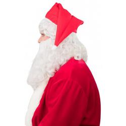 Kerstmuts met Haren en Baard