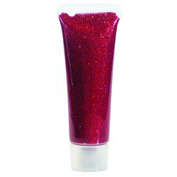 Glittergel Rood