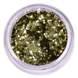 Bio cosmetic glitter goud L072 (5ml)