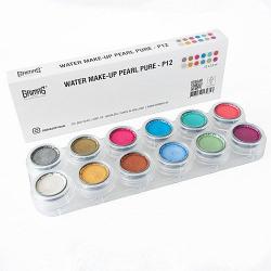 Water make-up pallet pearl P12 (12x2,5ml)
